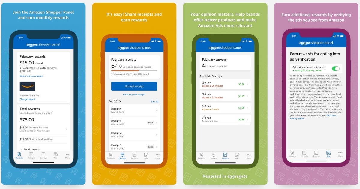 Amazon Shopper Panel Get 10+ Every Month Deals & Coupons